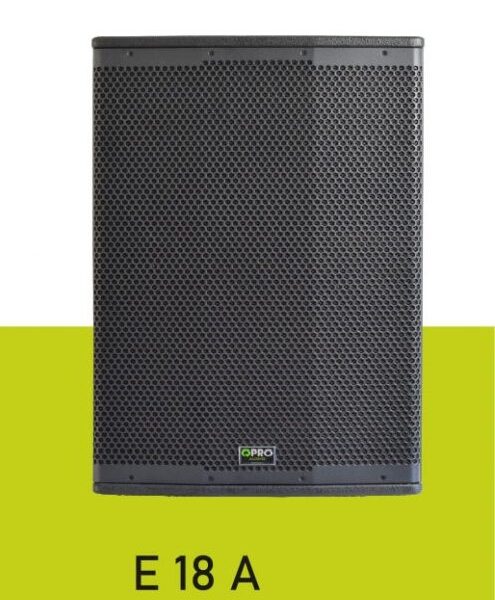 Bassikõlar/ Active bass speaker QPro Audio E18A
